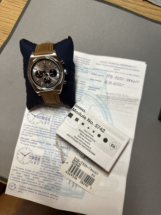 Casio Edifice EFB-730D jak nowy