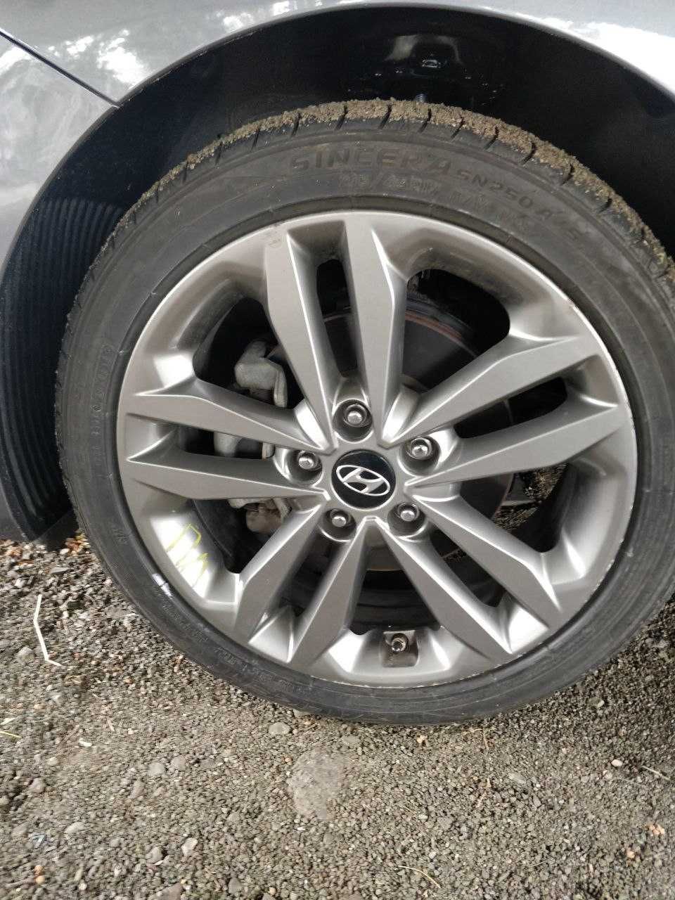 Диски оригинальные R17 на Hyundai: 12 000 грн. - Диски Нікополь на Olx