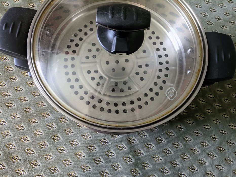 Пароварка RONDELL трехуровневая 10,8 л для всех плит.