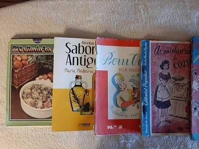 Mais de 300 livros, revistas e fascículos de receitas de gastronomia