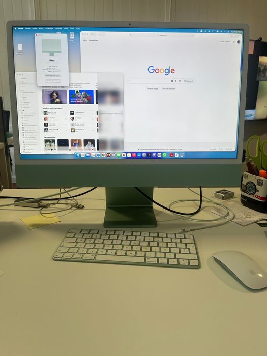 2021 iMac 24" M1, Like New, with Original Box64585695453570121