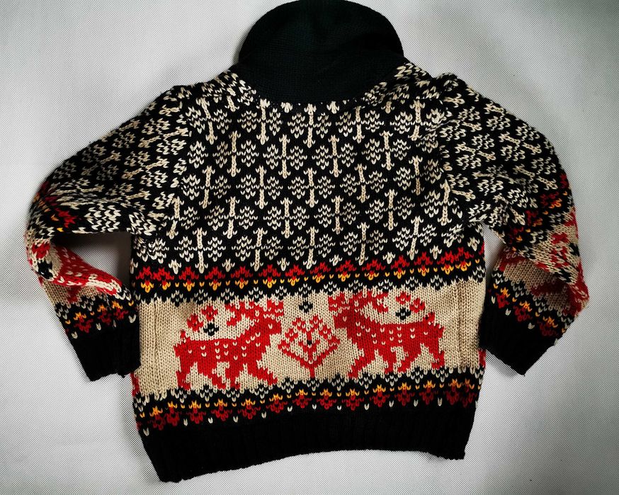 Wełniany sweter chłopięcy, 6-7 lat, 122 cm,Primark
