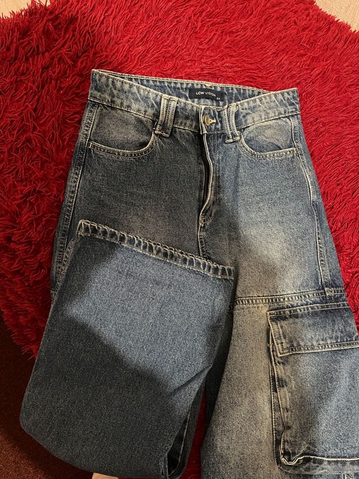 Джинси карго wide leg