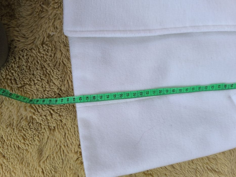 Płaszcz biały M 38 bereshka wiosenno zimowy