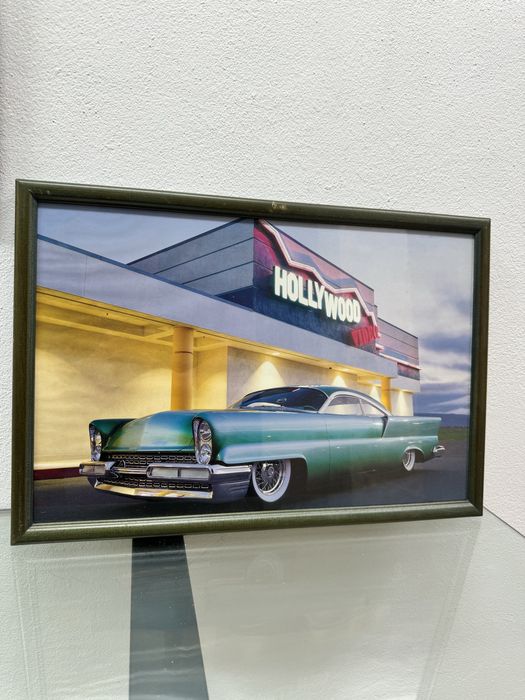 Conjunto quadros Carros Antigos