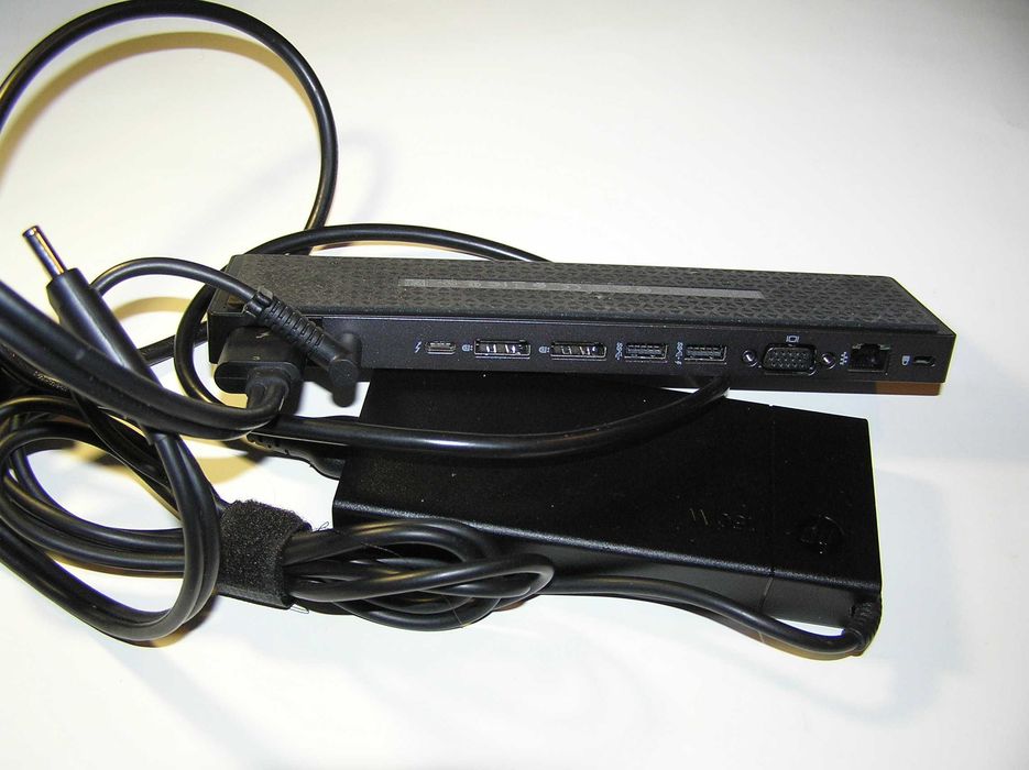 Stacja dokujaca HP. HSTNN-CX01.  i zasilacz HP 150w
