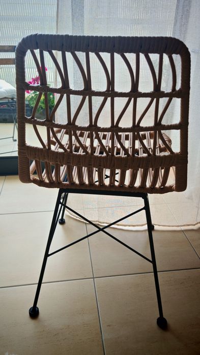 Cadeira em rattan
