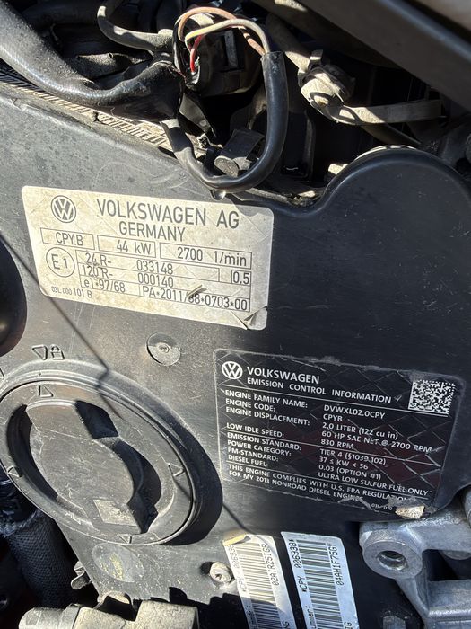 Sprzedam silnik do Linde 2,0 TDI sprawny