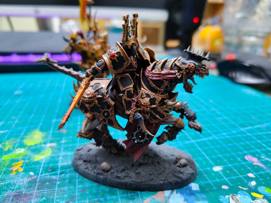 Age of Sigmar / AOS  Varanguard + Mindstealer Sphiranx (pomalowani)