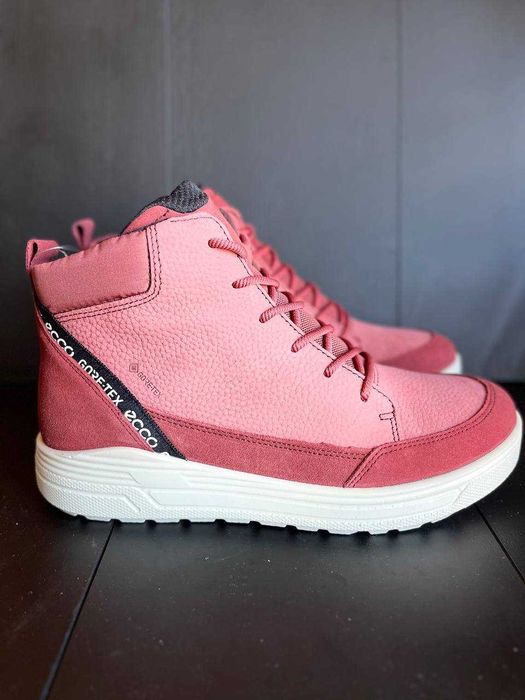 Шкіряні черевики ECCO Gore-Tex оригінал (39)!