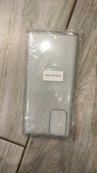 Silikonowy pokrowiec Xiaomi Redmi note 10 pro, nowy