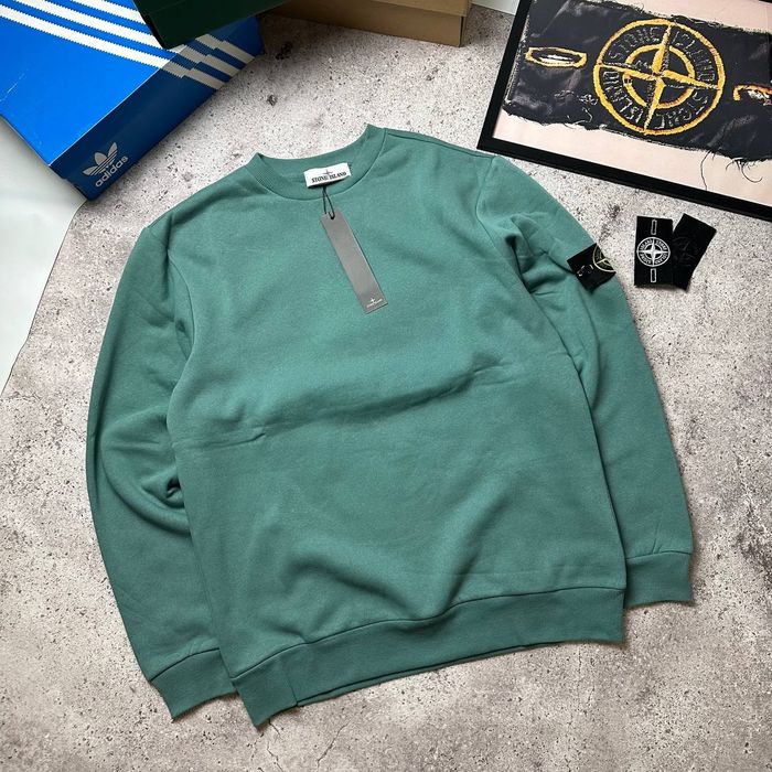 Світшот м'ятний Stone Island XS,S,M,L,XL