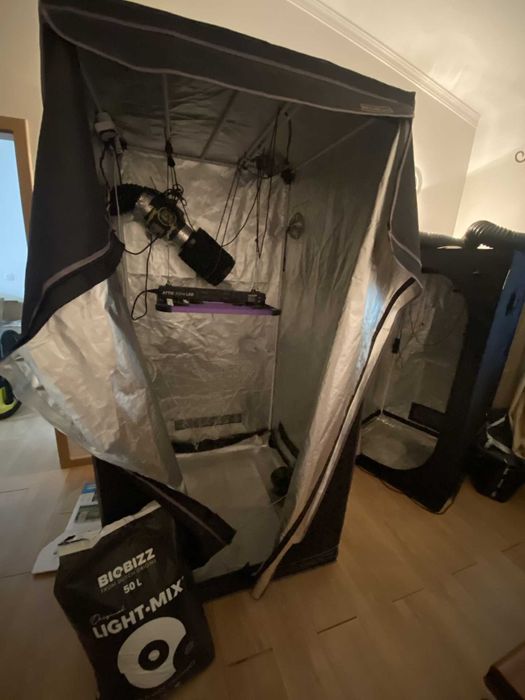 estufa / armario completo  para jardinagem in-door com alta qualidade