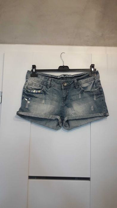 Dżinsowe szorty jasnoniebieskie