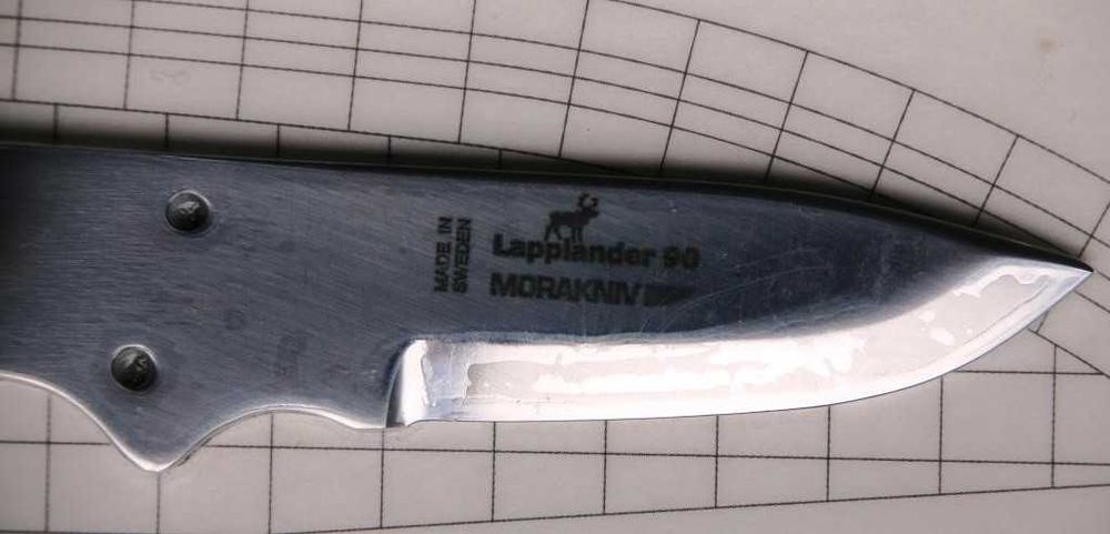 Faca LAPLANDER de aço inoxidável