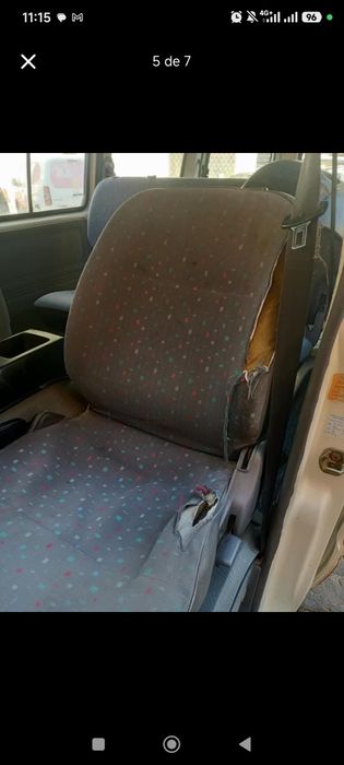 Micro bus Vannet Nissan 97 avariada junta.