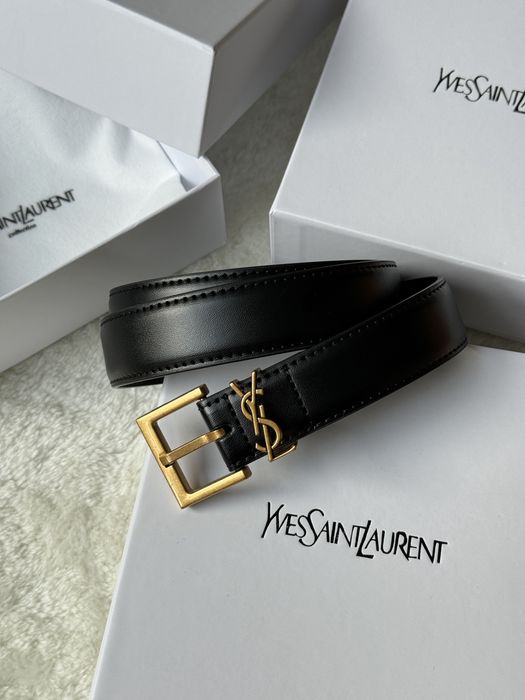 Pasek YSL Saint Laurent, skora