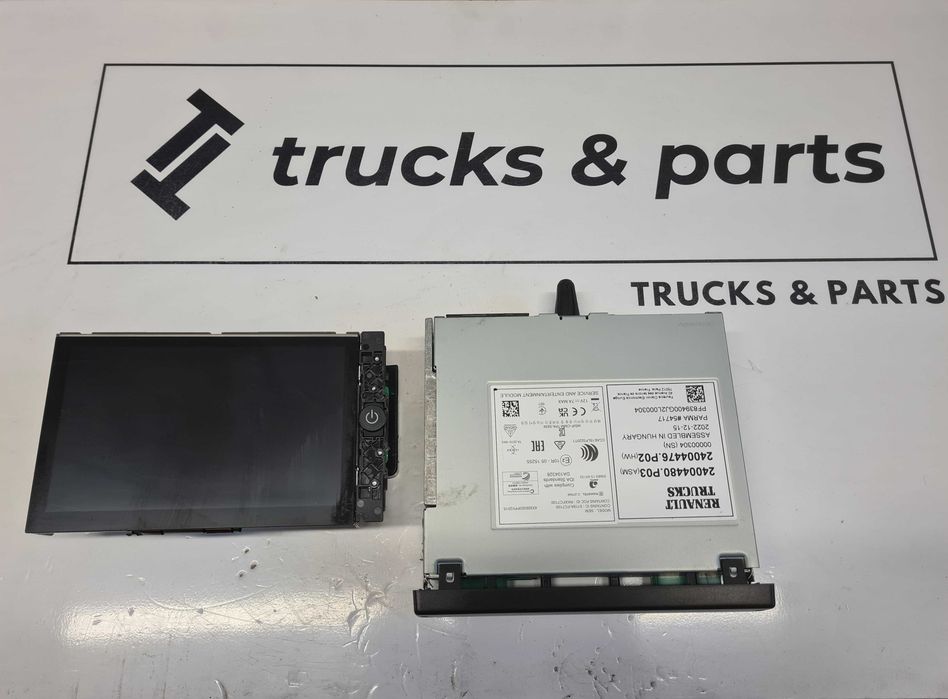 Wyświetlacz panel radia moduł sem komplet RENAULT GAMA T EVO EVOLUTION