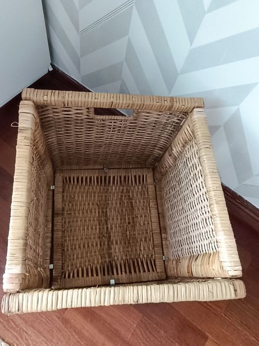 Caixa vime/ráfia IKEA