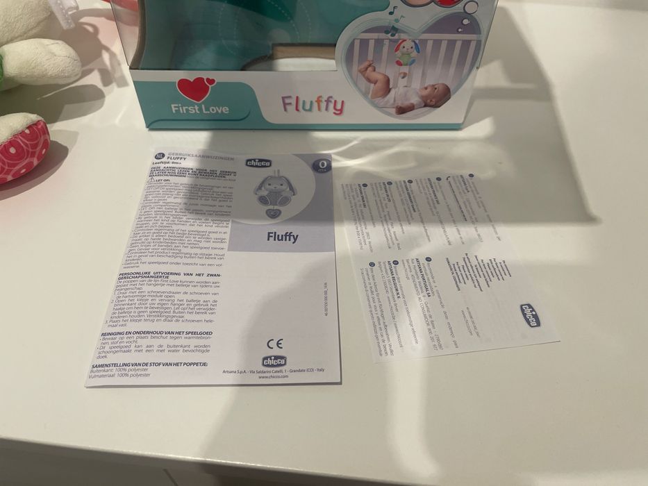 Chicco Fluffy - caixa de musica +0m