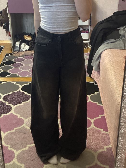 Чорні джинси baggy xxs