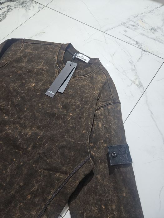світшот Stone island off die стон офф дай
