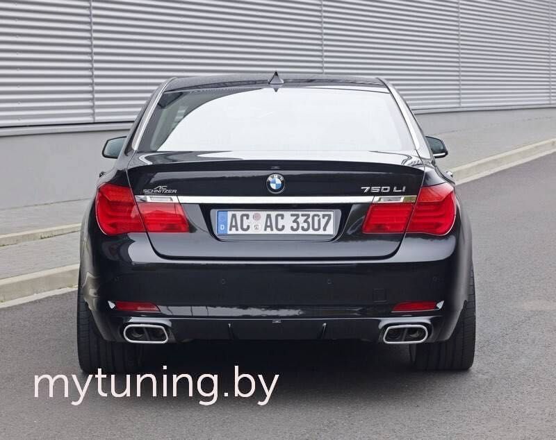 Спойлер BMW 7 F01 накладка на багажник бленда антикрыло спойлер бмв 7