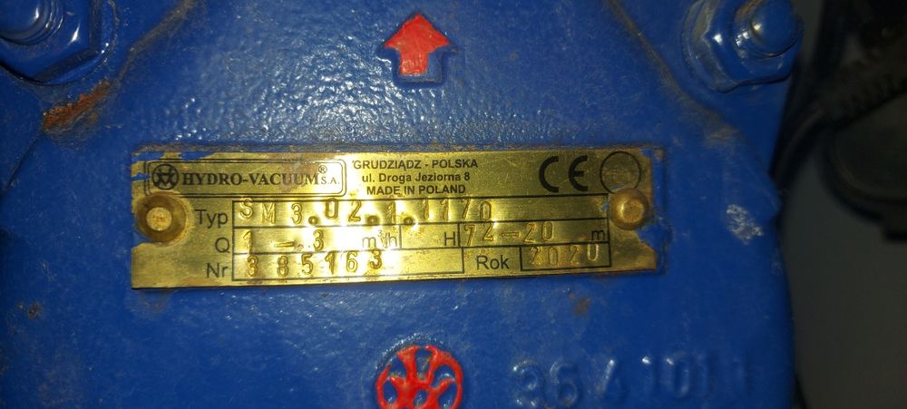 Zestaw hydrofor Hydro Vacuum SM 3 zbiornik  150L