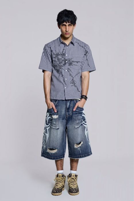 Shorts Jaded London Light Wash Blade 26-36 Colossus Jorts: 2 599
