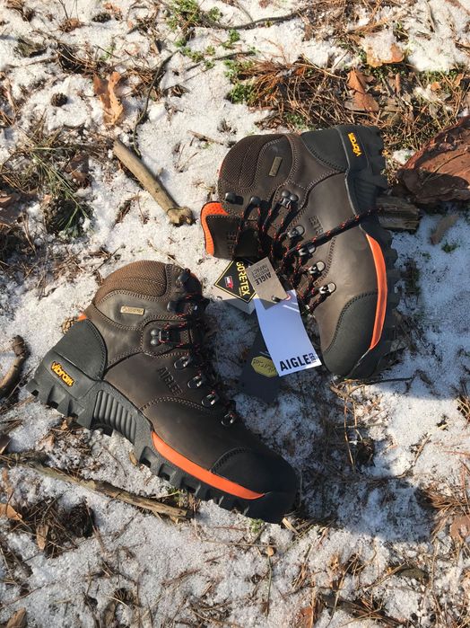 Трекінгові Боти Aigle 43  шкіра  Подошва Vibram мембрана Gore Tex