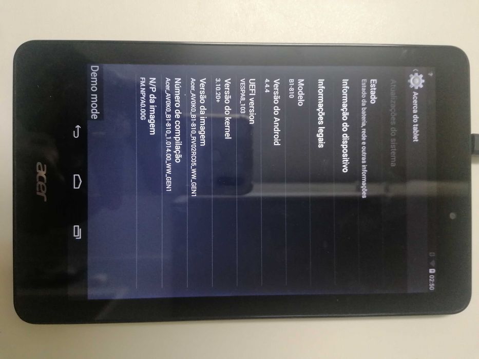 Tablet Acer Iconia B1-810 | 7 Inches | 8 GB | 512 MB Good Condition64584710394498124