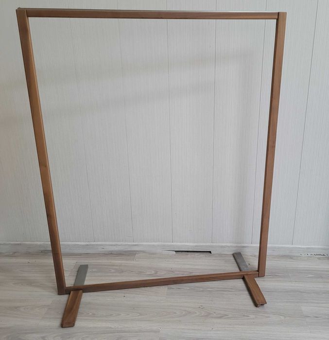 wieszak na ubrania sklepowy regulowany nierdzewny