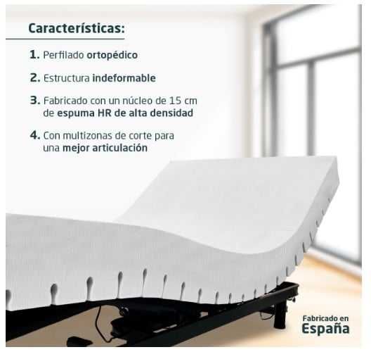 Colchão para cama articulada