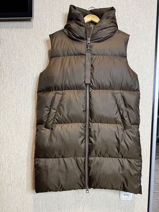 довга пухова жилетка, безрукавка з капюшоном Marc O’Polo, оригінал