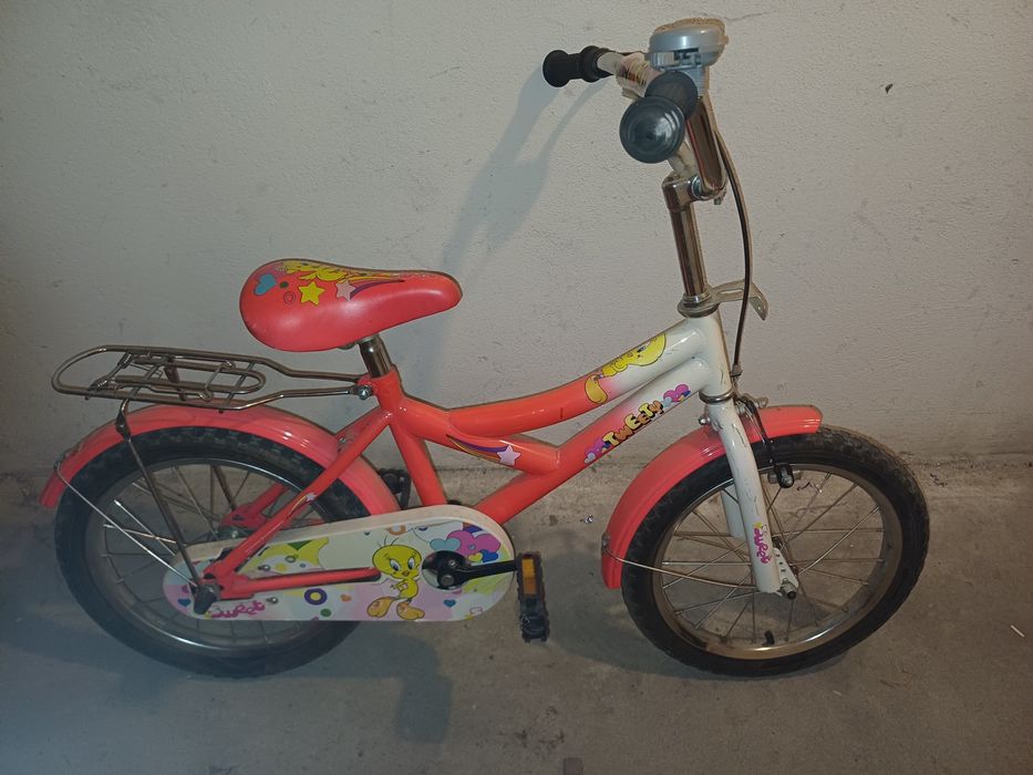 Rowerem koła 16 cali