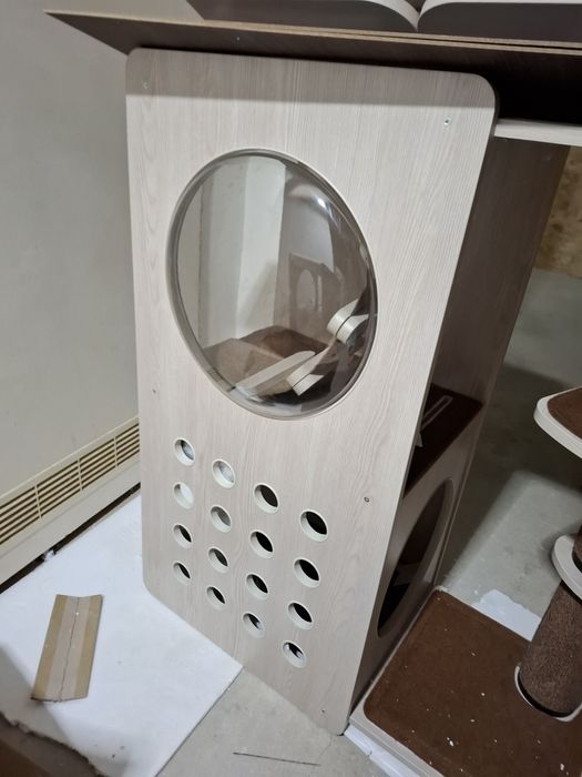 Modularny Drapak ścienny dla kota,  plac  zabaw,