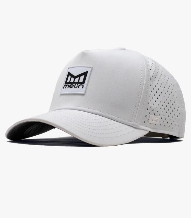 Nowa Czapka unisex melin Odyssey Stacked Hydro White