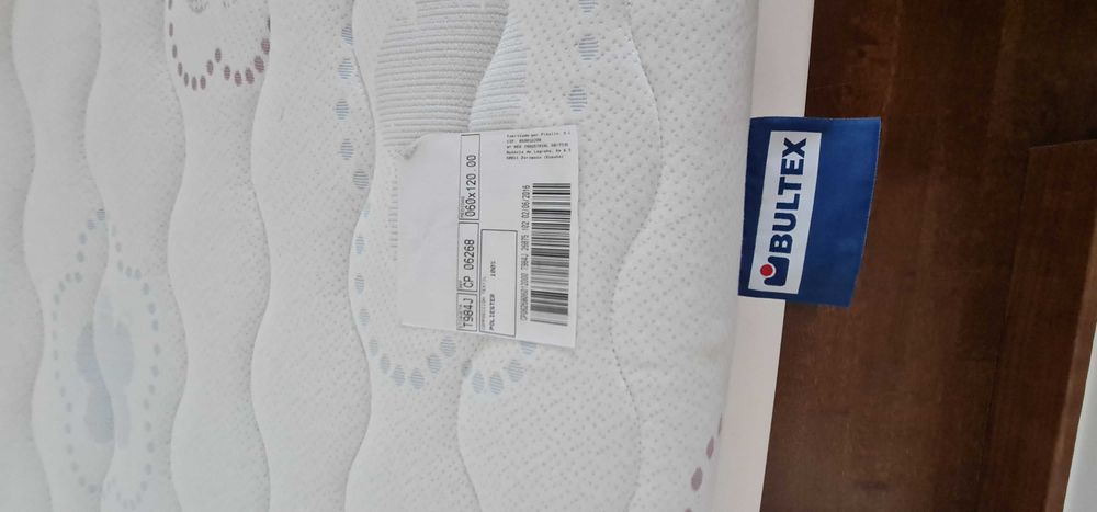 Colchão bultex 120x60cm