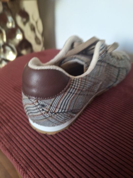 Sapatos  xadrez óptimo para golfe