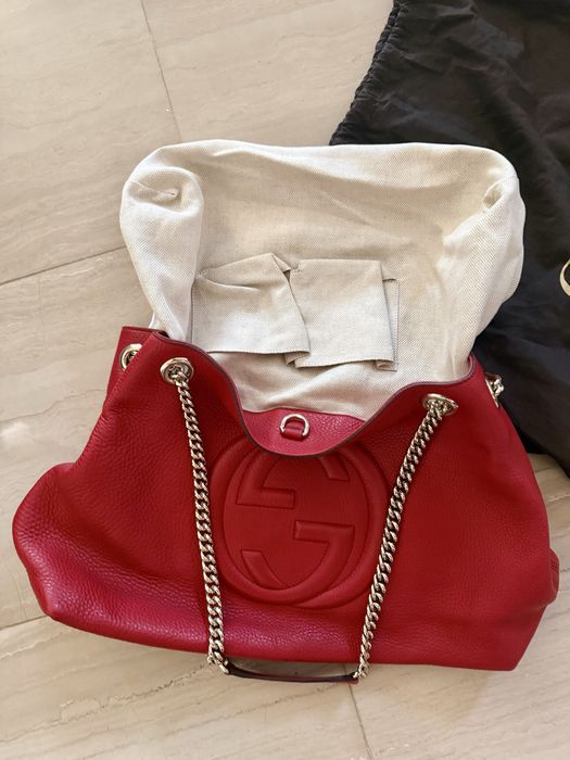 Gucci Soho Double Chain Medium – Authentic – Excellent Condition