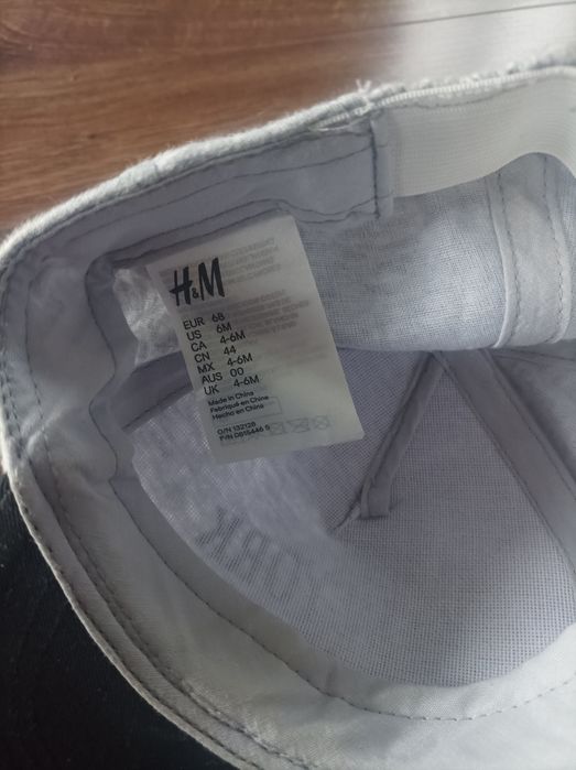 Czapka z daszkiem H&M rozmiar 68