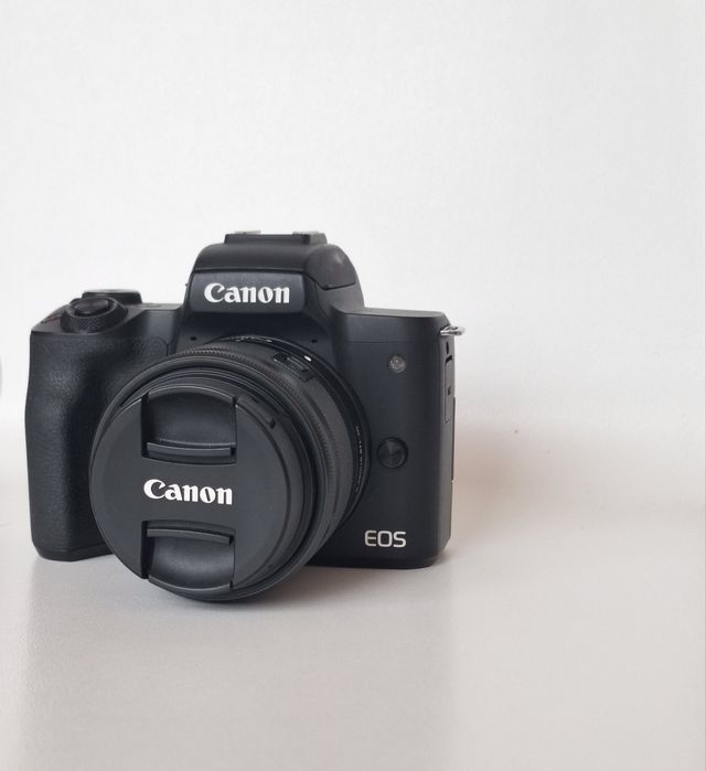 Canon EOS M50 Mark II + lente de kit 15-45mm IS STM+ strap+lente (opc)