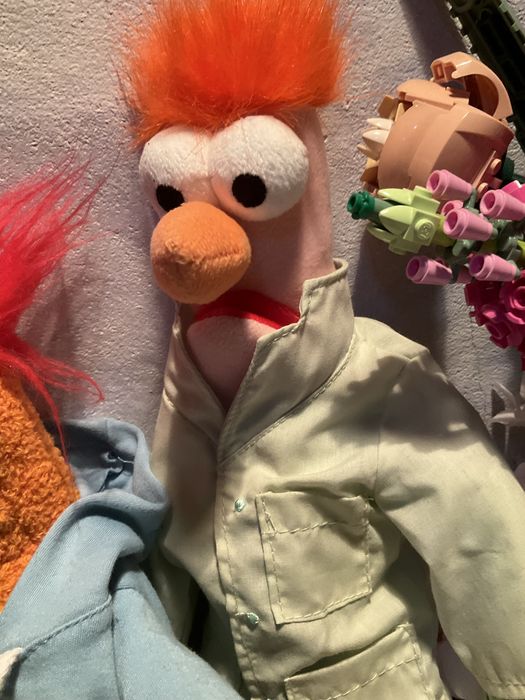 Muppets Vintage - Beaker e Pepe - 40cm