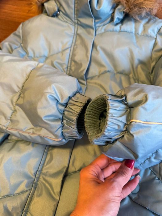 Зимова пухова куртка, пальто Reima, Lenne, р.122-128