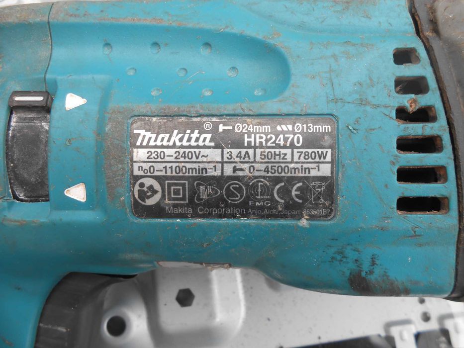 Młotowiertarka Makita HR2470 SDS Plus