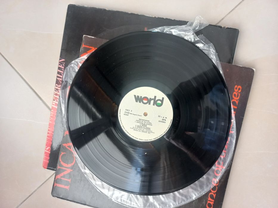 Vinil lp incantation , dance of the flames