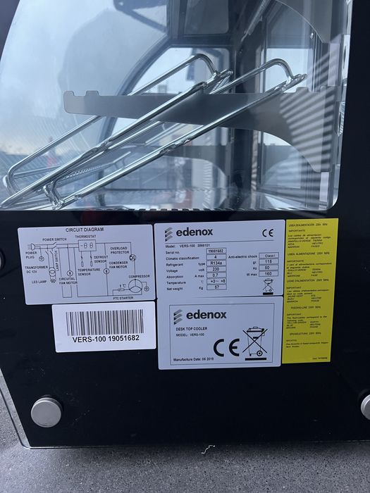 Lada chłodnicza Edenox Vers -100 - Nieużywana - Stan Perfekcyjny.