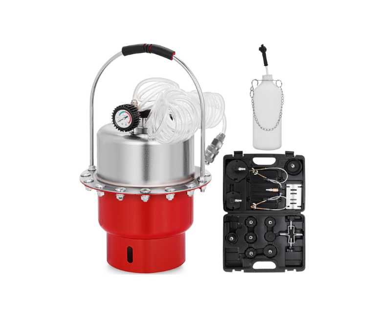 Profesjonalny Zestaw do Pneumatycznego Odpowietrzania Hamulców