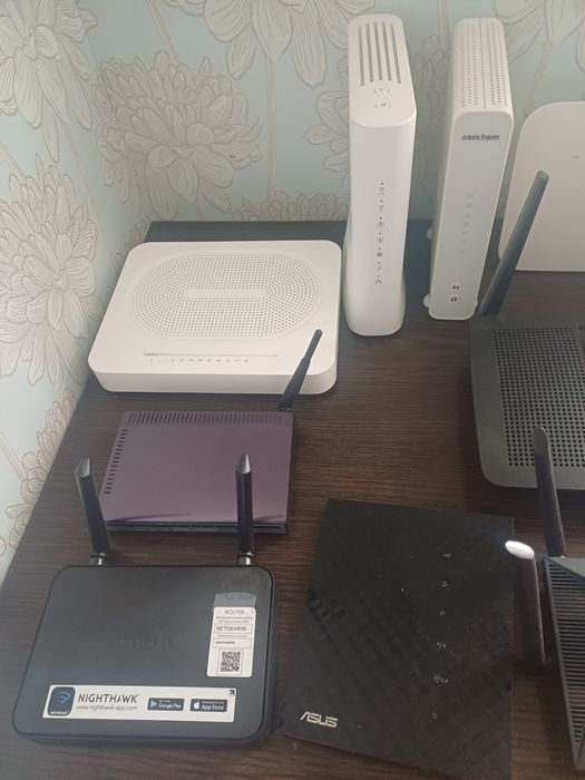 Продам роутери Asus, Netgear, arrisv, Linksysv