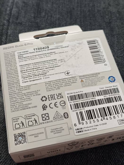Продам навушники Redmi buds 8 pro